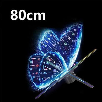 3D Hologram 60-100cm Wi-Fi, Bluetooth Audio, Remote Control, DIY