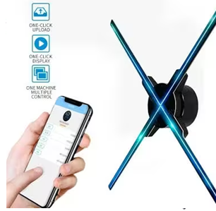 3D Hologram 60-100cm Wi-Fi, Bluetooth Audio, Remote Control, DIY