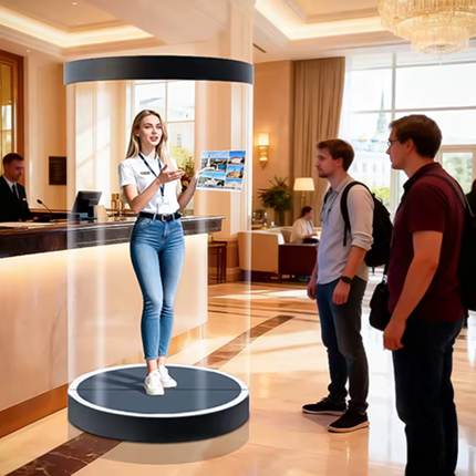 3D Real Human Hologram 170cm, Wi-Fi, Bluetooth Sound