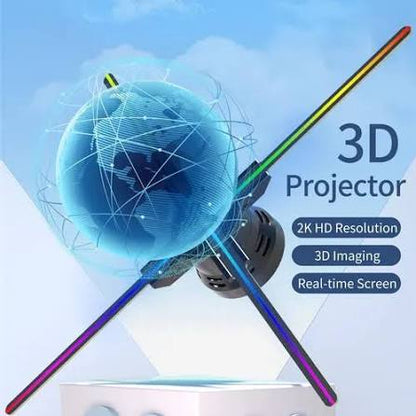 3D Hologram 60-100cm Wi-Fi, Bluetooth Audio, Remote Control, DIY