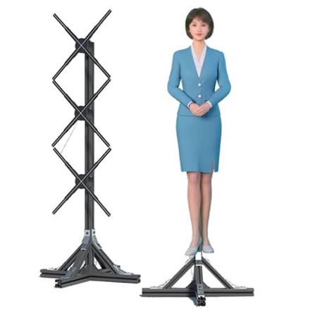 3D Real Human Hologram 170cm, Wi-Fi, Bluetooth Sound