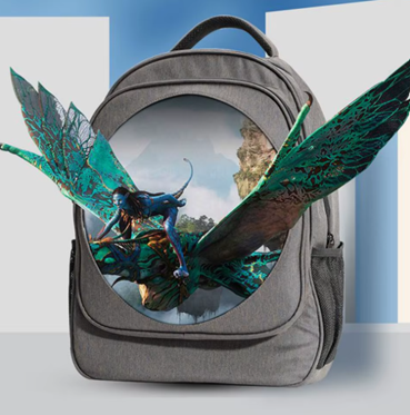 3D Hologram Backpack 42cm Display Advertising Player