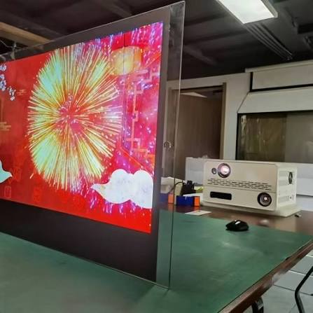 Holographic Projection Film for Shop Window Advertising - 50x150cm