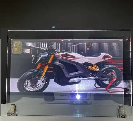 Holographic Projection Film for Shop Window Advertising - 50x150cm