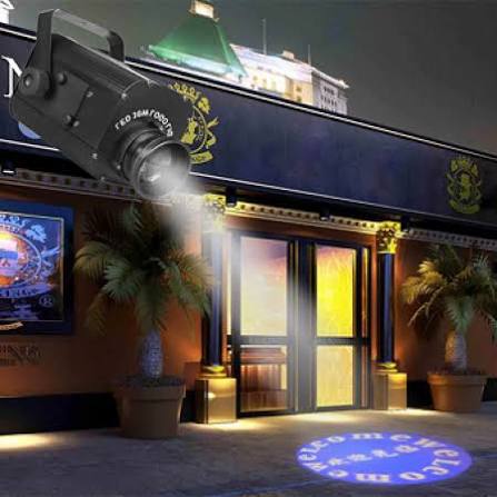 IP67 Waterproof Rotary Logo Projector 50-300W