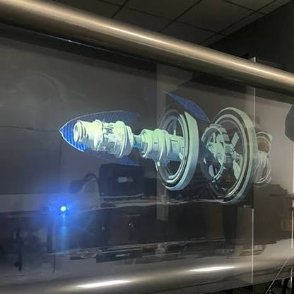 3D Holographic Projection Fabric 2x3m